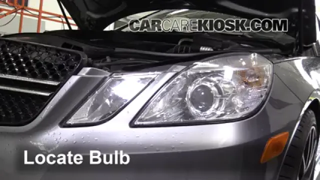 2013 Mercedes-Benz E350 4Matic 3.5L V6 Sedan Éclairage Feux de route (remplacer l'ampoule)